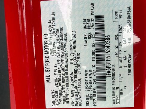 Used 2015 Ford Mustang Premium w/ Equipment Group 201A RWD image 33