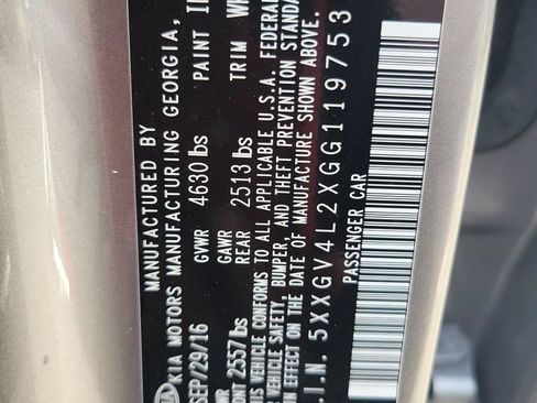 Used 2016 Kia Optima SX w/ Chrome Wheel Package FWD image 39