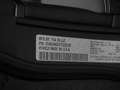 New 2026 Jeep Grand Cherokee Laredo X AWD/4WD image 39