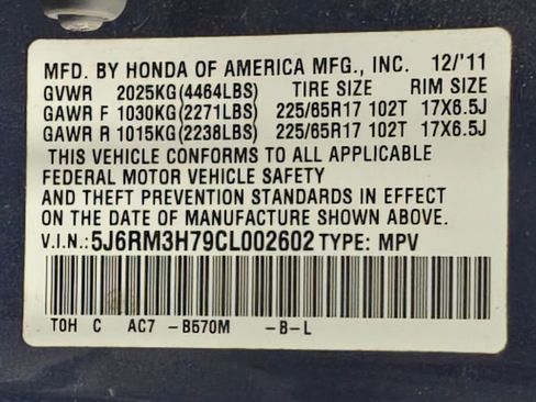 Used 2012 Honda CR-V EX-L image 41