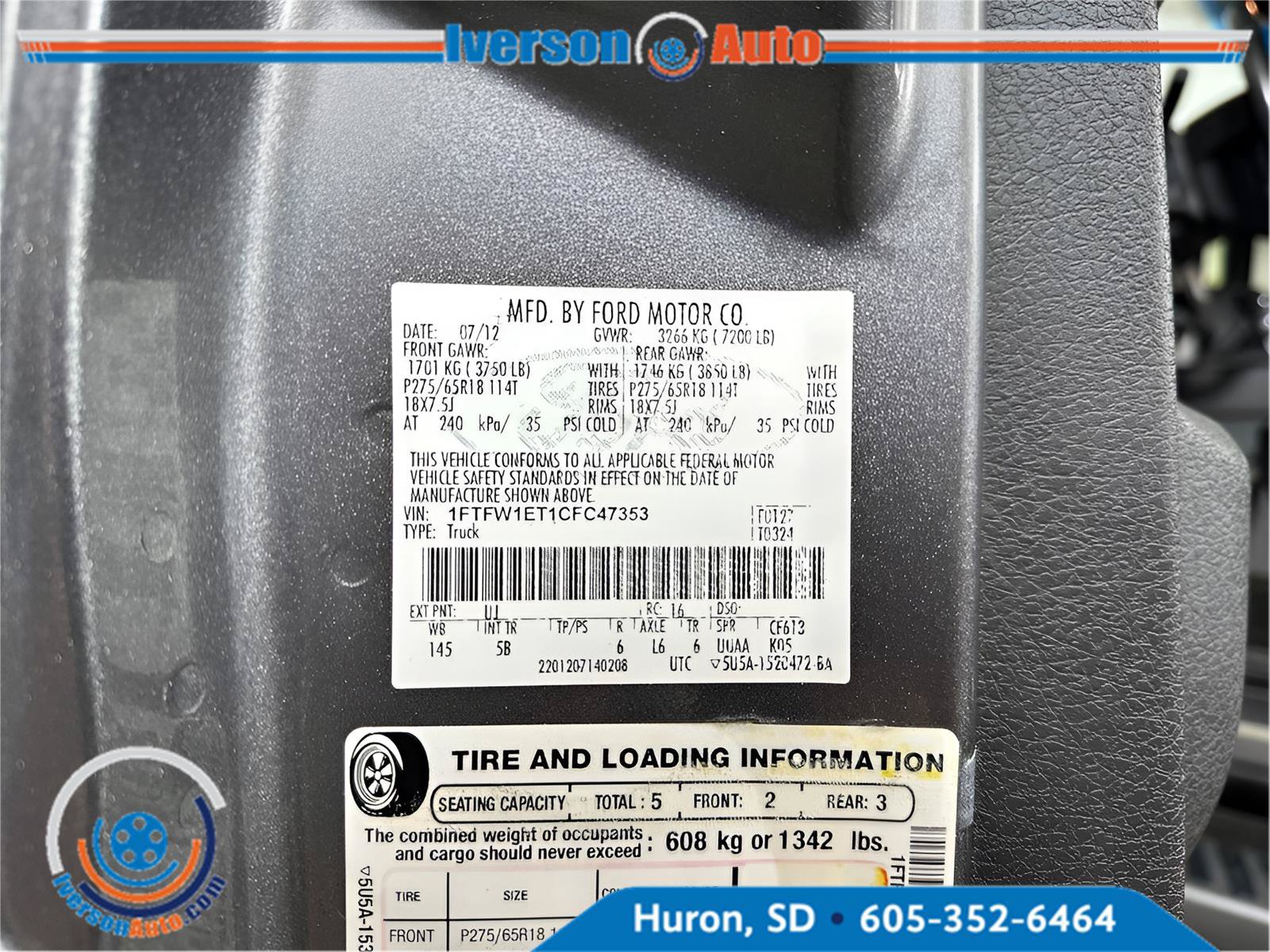 Used 2012 Ford F150 FX4 w/ FX Luxury Pkg AWD/4WD image 17