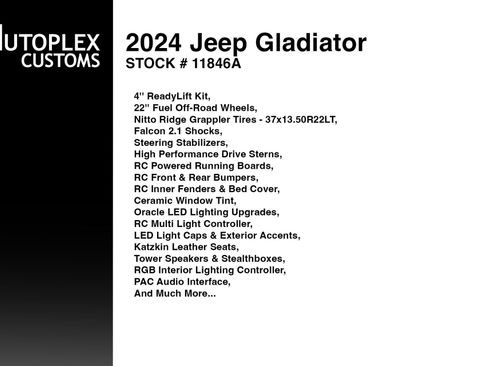 Used 2024 Jeep Gladiator Sport AWD/4WD image 2