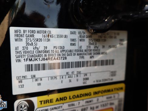 Used 2024 Ford Expedition Max XLT AWD/4WD image 33