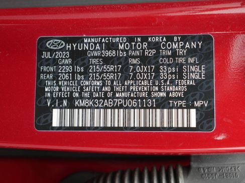 Used 2023 Hyundai Kona SEL w/ Convenience Package FWD image 34
