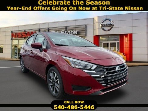 New 2025 Nissan Versa SV w/ Trunk Package image 1