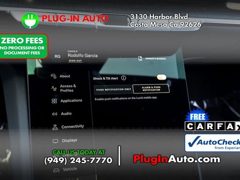 Used 2024 Lucid Air Pure RWD image 37