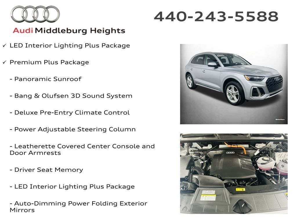 Certified 2025 Audi Q5 e Premium Plus w/ Premium Plus Package AWD/4WD image 7