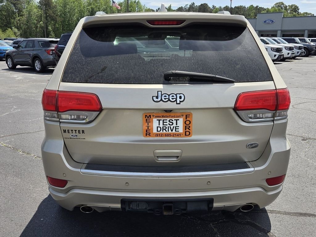 Used 2014 Jeep Grand Cherokee Overland w/ Advanced Technology Group RWD image 9
