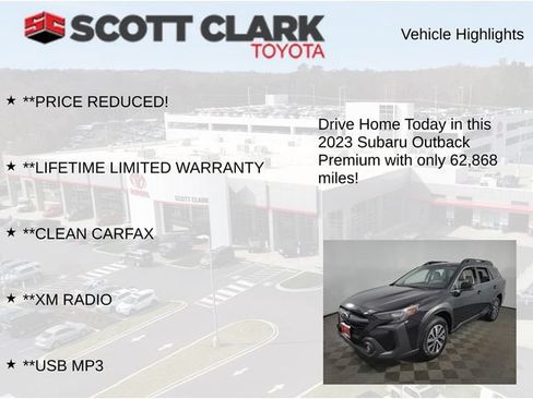 Used 2023 Subaru Outback Premium AWD/4WD image 12