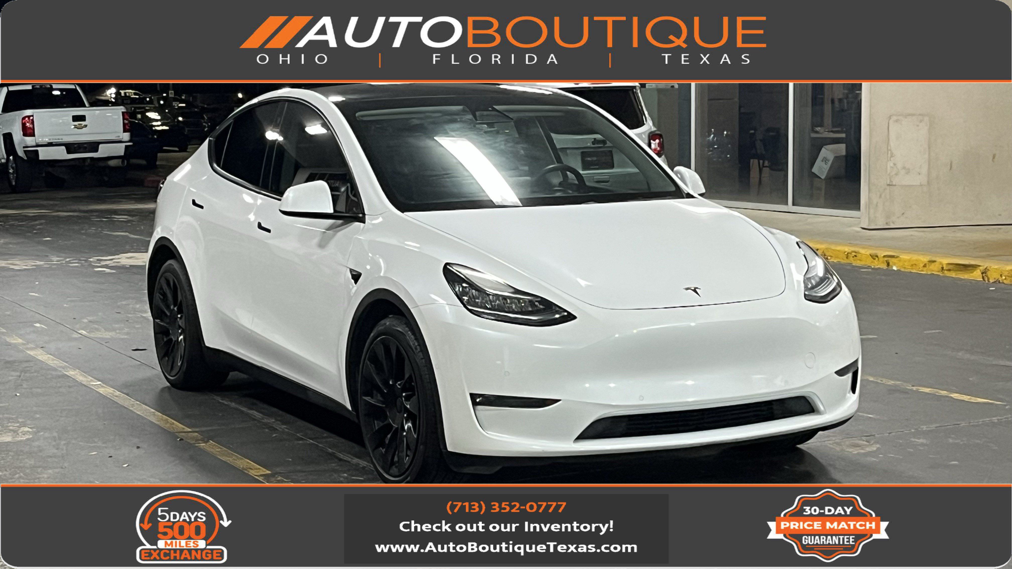 Used 2021 Tesla Model Y Long Range AWD/4WD image 1