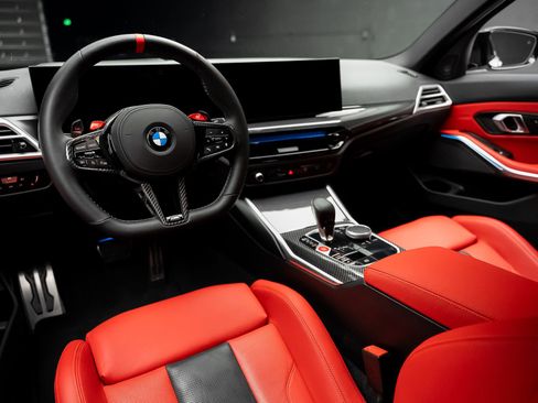 Used 2025 BMW M3 Competition w/ M Carbon Exterior Package RWD image 2