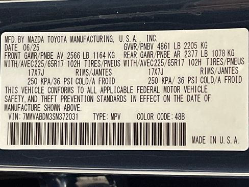 Used 2025 MAZDA CX-50 AWD 2.5 S w/ Premium Package image 70