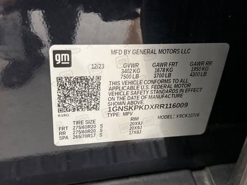 Used 2024 Chevrolet Tahoe Z71 w/ Luxury Package AWD/4WD image 10