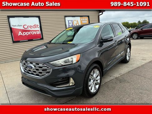Used 2021 Ford Edge Titanium AWD/4WD image 1