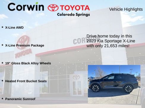 Used 2023 Kia Sportage X-Line w/ X-Line Premium Package image 6