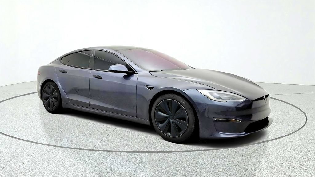 Used 2021 Tesla Model S Plaid AWD/4WD image 3