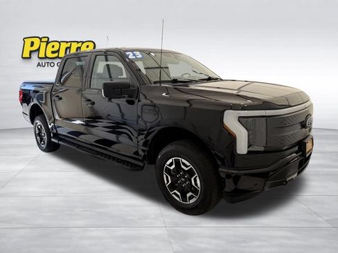 Certified 2023 Ford F150 Lightning XLT w/ Tow Technology Package AWD/4WD image 8