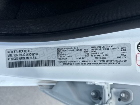 Used 2022 RAM 1500 Laramie RWD image 36