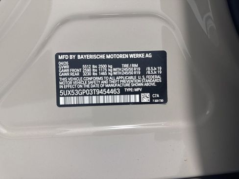 New 2026 BMW X3 xDrive30 w/ Premium Package AWD/4WD image 11