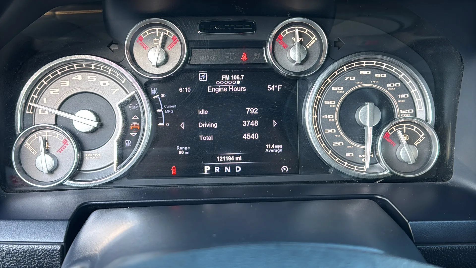 Used 2018 RAM 1500 Limited AWD/4WD image 8