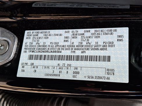 Used 2024 Ford Escape Active AWD/4WD image 26