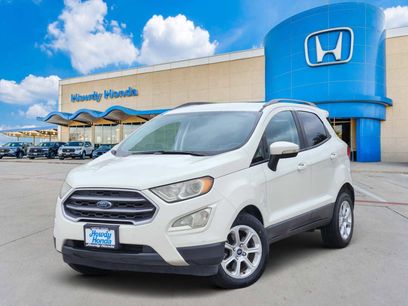 Used 2020 Ford EcoSport SE