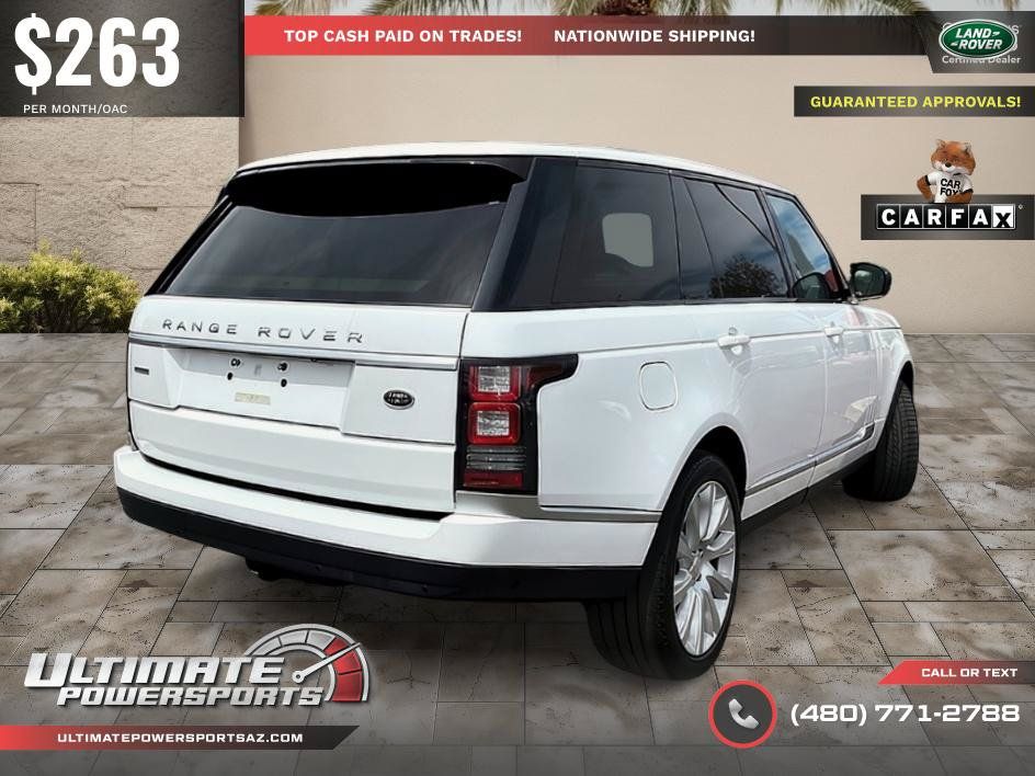 Used 2014 Land Rover Range Rover Long Wheelbase Supercharged AWD/4WD image 5