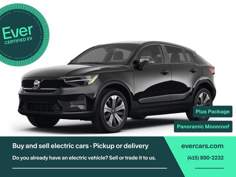 Used 2023 Volvo C40 P8 Recharge Plus AWD/4WD image 1