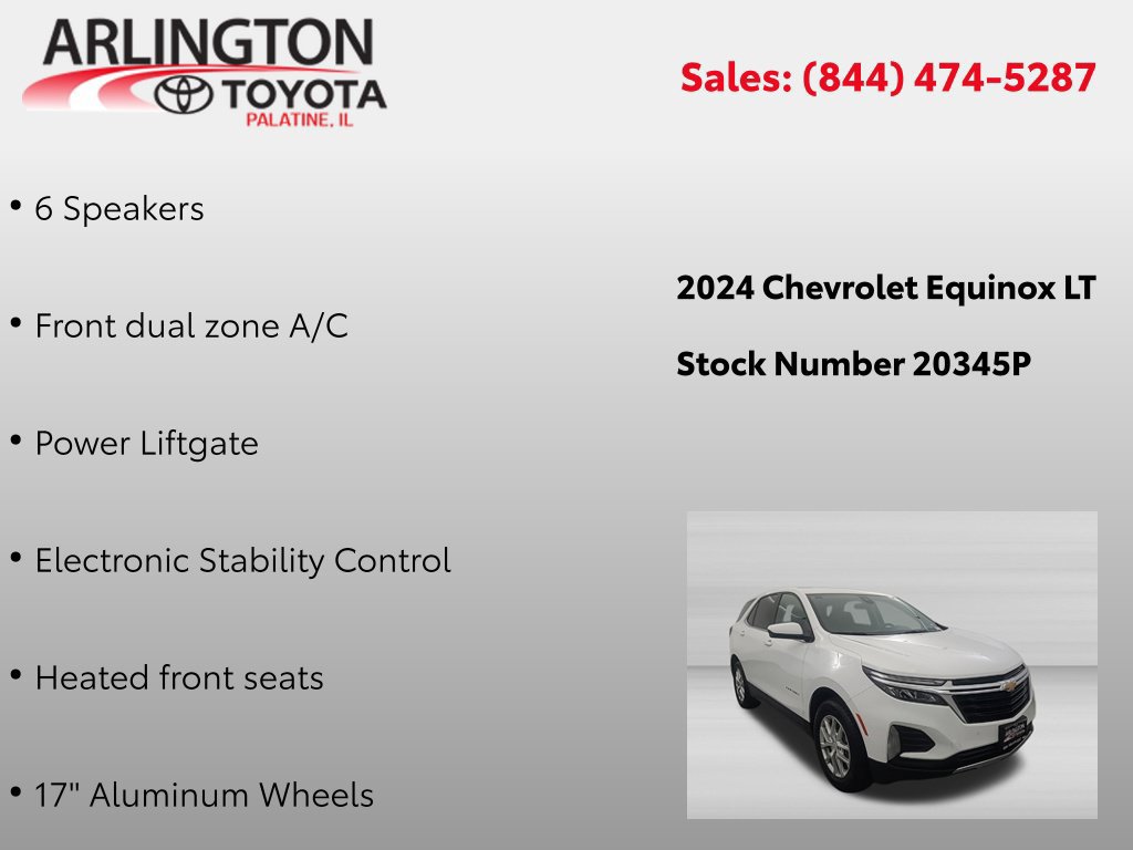 Used 2024 Chevrolet Equinox LT AWD/4WD image 2