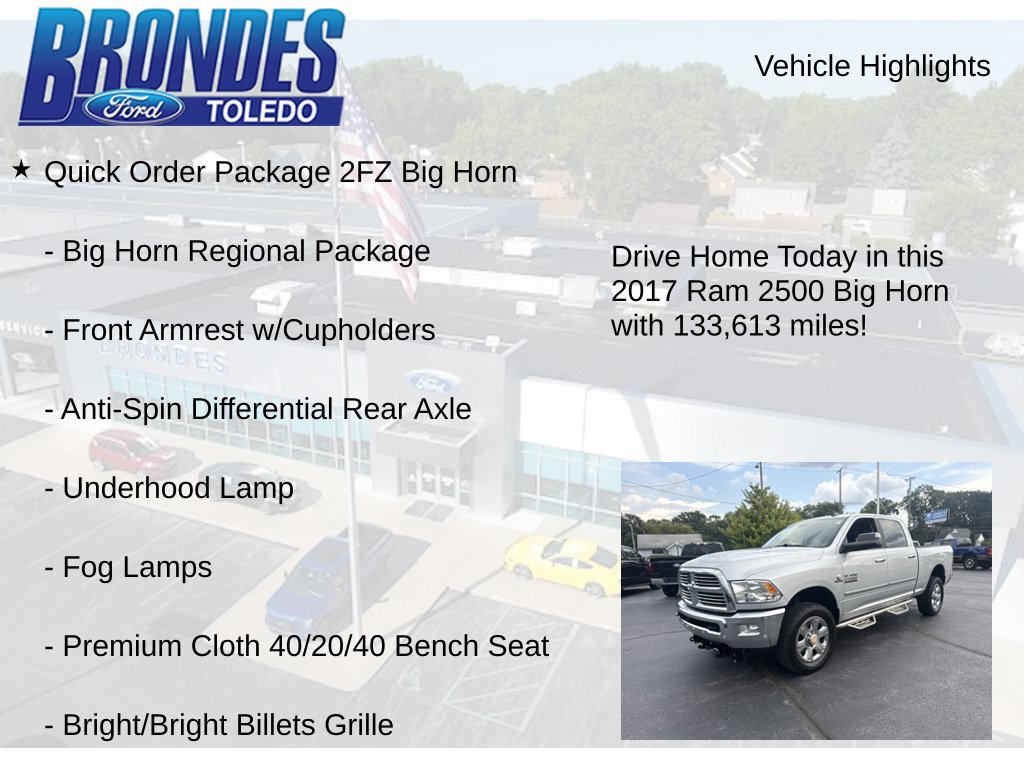 Used 2017 RAM 2500 Big Horn AWD/4WD image 5