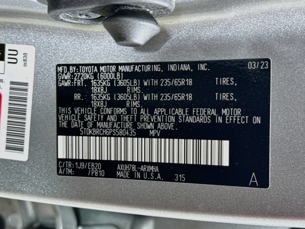 Certified 2023 Toyota Highlander XLE AWD/4WD image 34