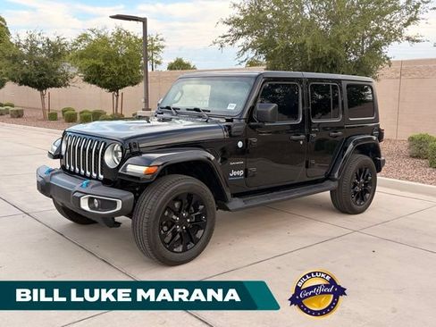 Used 2023 Jeep Wrangler Unlimited Sahara AWD/4WD image 1