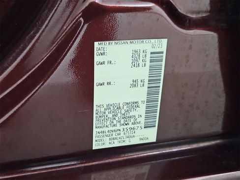 Used 2023 Nissan Altima 2.5 SV image 36