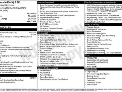 Used 2024 Hyundai Ioniq 5 SEL AWD/4WD image 35
