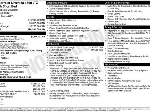 Used 2024 Chevrolet Silverado 1500 LTZ w/ Z71 Off-Road Package AWD/4WD image 26
