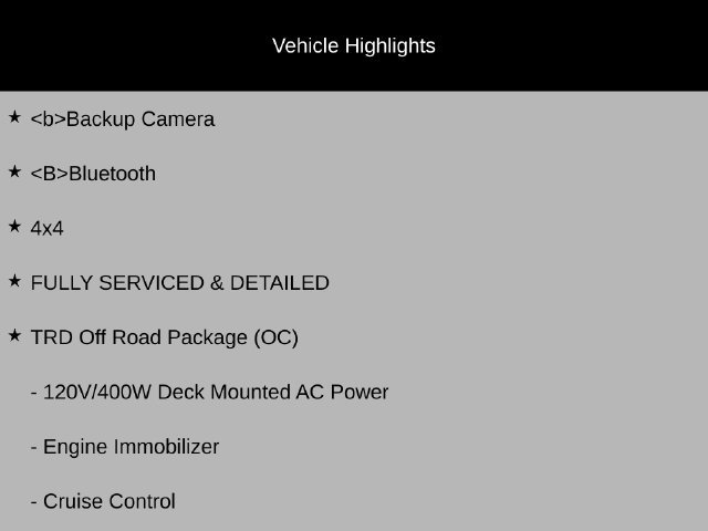 Used 2017 Toyota Tacoma TRD Off-Road w/ Premium & Technology Package AWD/4WD image 10