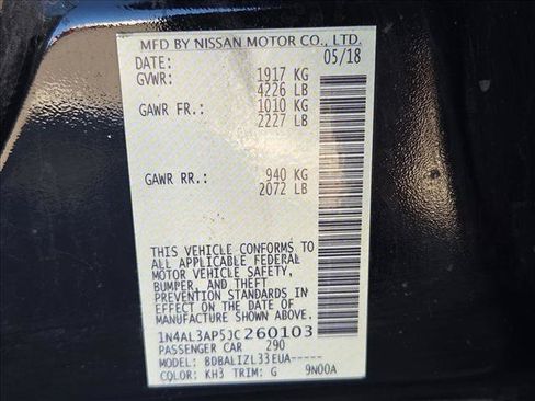 Used 2018 Nissan Altima 2.5 SV FWD image 23
