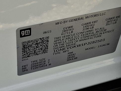 Certified 2023 Chevrolet Traverse LT w/ Midnight/Sport Edition AWD/4WD image 26