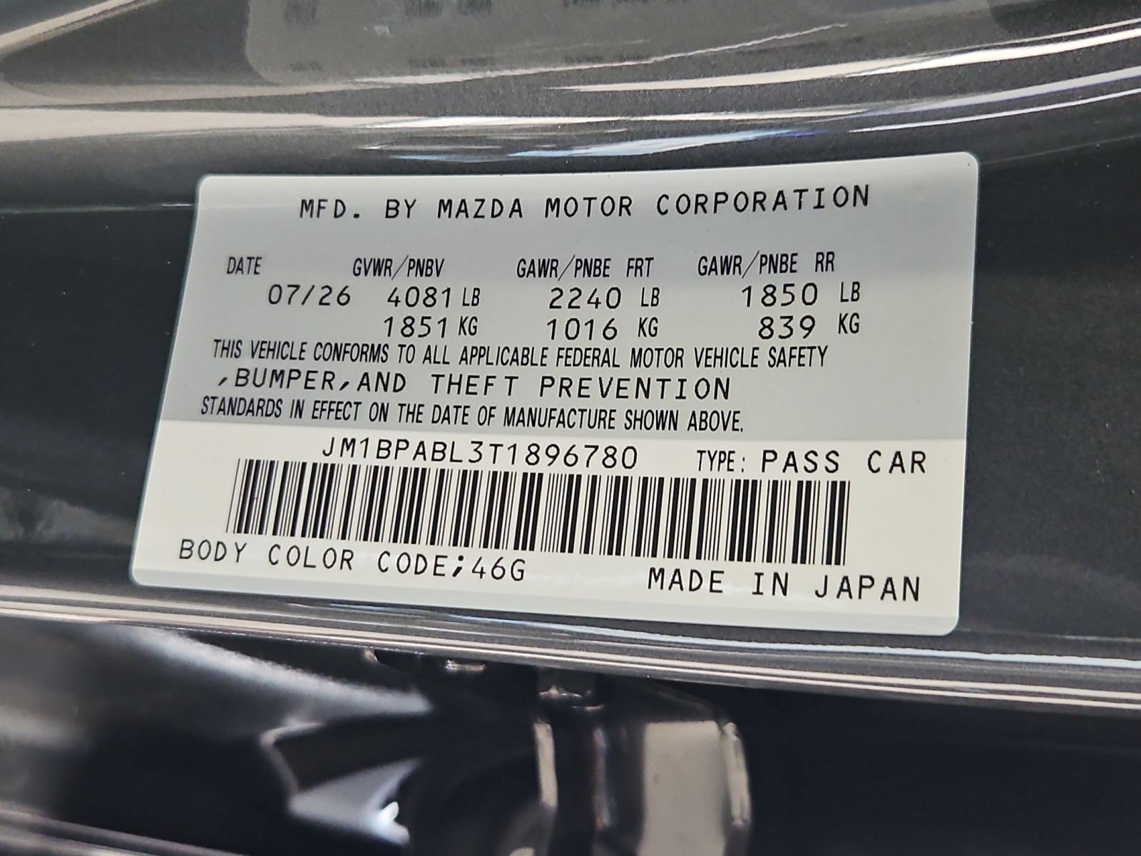 New 2026 MAZDA MAZDA3 s Sport FWD image 18