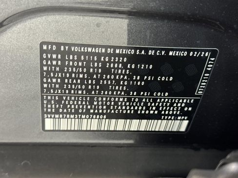 New 2026 Volkswagen Tiguan SE AWD/4WD image 27