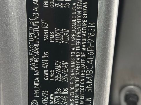 Certified 2023 Hyundai Tucson SEL image 9