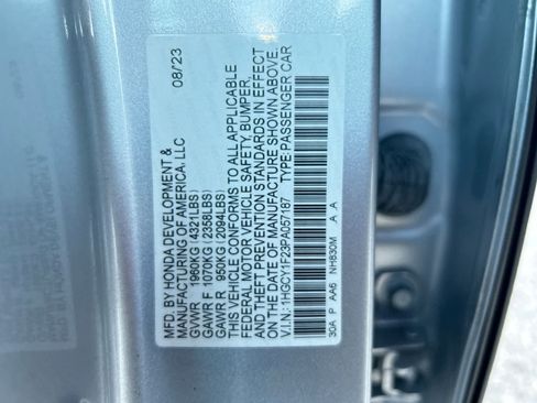 Certified 2023 Honda Accord LX image 2