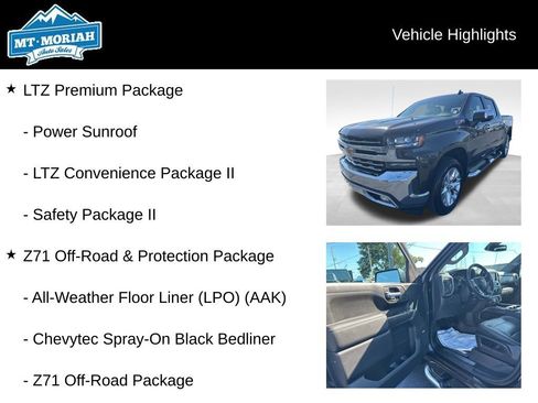 Used 2021 Chevrolet Silverado 1500 LTZ w/ LTZ Premium Package image 16