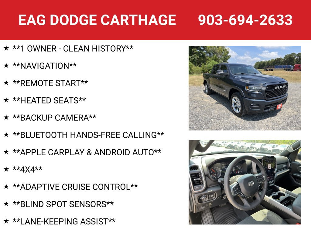 Used 2026 RAM 1500 Lone Star AWD/4WD image 4
