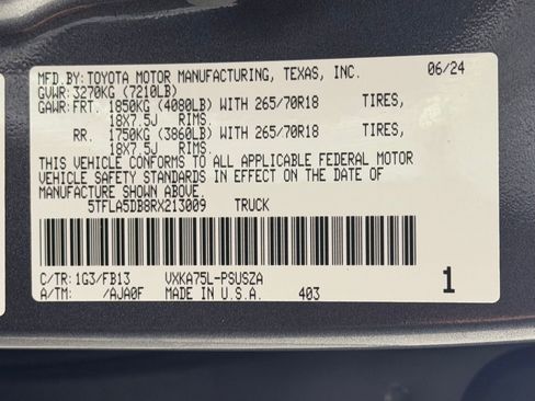 Used 2024 Toyota Tundra SR5 AWD/4WD image 28