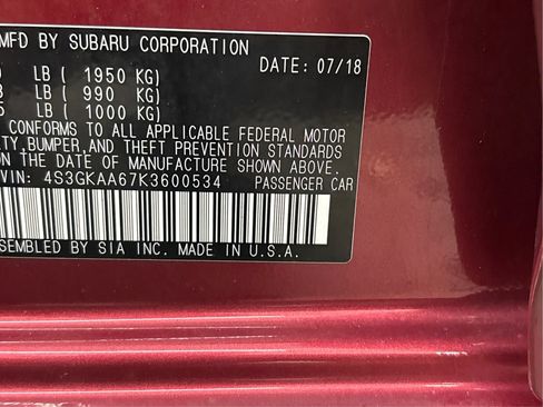 Used 2019 Subaru Impreza 2.0i AWD/4WD image 27