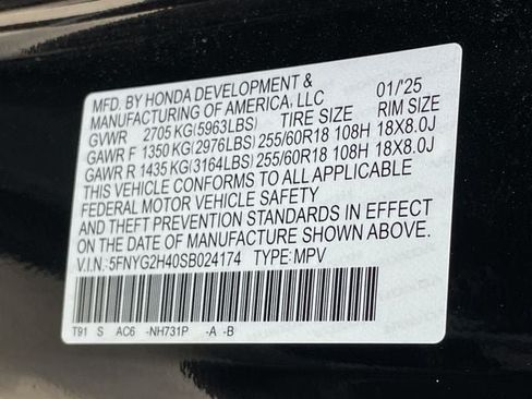 Used 2025 Honda Pilot EX-L image 30