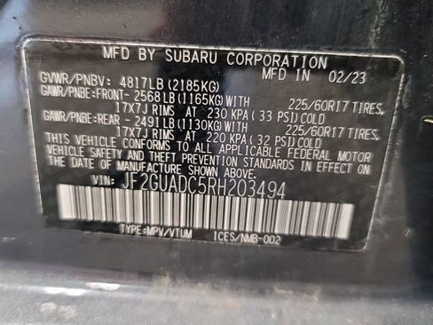 Used 2024 Subaru Crosstrek 2.0i Premium AWD/4WD image 30