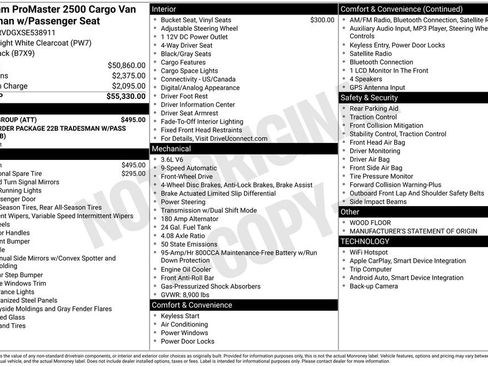 New 2025 RAM ProMaster 2500 w/ Power Group image 11