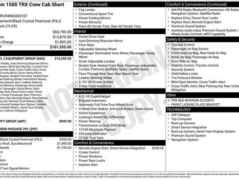 Used 2022 RAM 1500 TRX w/ TRX Level 2 Equipment Group image 3